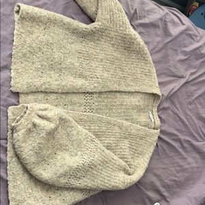 Balloon arms cardigan